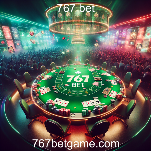 Poker Online: A Emoção das Mesas na 767 Bet